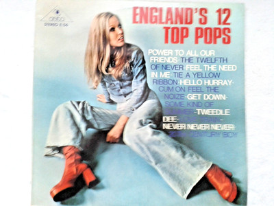 LP ENGLAND`S 12 TOP POPS - POWER TO ALL OUR FRIENDS -  RARITÄT !!      R2