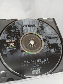 Real Bout Fatal Fury 2 Neo Geo AES ROM Japan SNK Fighting Game