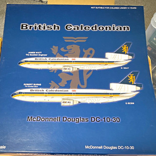 British Caledonian McDonnell Douglas DC 10 30 Civil Airline Model Aircraft