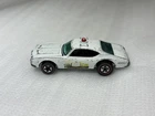Hot Wheels Redline Olds 442 Police Cruiser Vintage Original 1974 Open Hood Metal