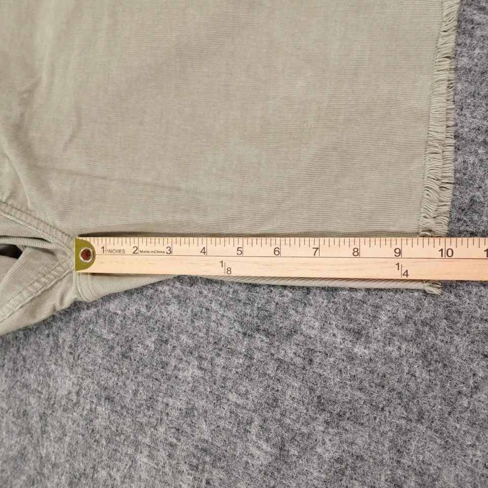 Pantalones Cortos Carve Designs Oahu Hi Rise Para Mujer 8 Verde Pana Dobladillo Deshilachado Informales Foto 4 de 4