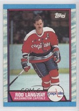 1989-90 Topps Rod Langway #55 HOF 0i6