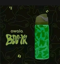 Owala Boo-Ya Glow In The Dark 32oz Freesip Halloween Water Bottle New In Box