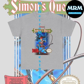 NEW ALL  3 CASTLEVANIA NES  BOX ART DESIGN T-SHIRT 2 COLORS S-5XL I , II or III