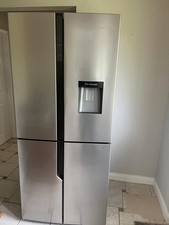 Hisense FMN431W20C Freestanding A+ Rated Fridge Freezer -Stainless Steel Effect