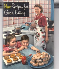 1949 CRISCO COOK BOOK NEW RECIPES FOR GOOD EATING - DONUTS