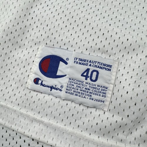 Drew Bledsoe New England Patriots Vintage Champion NFL Jersey Size Medium - Picture 3 of 8