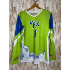 Smack Sportswear Long Sleeve Volleyball Jersey Size L VFX 1 Cycling