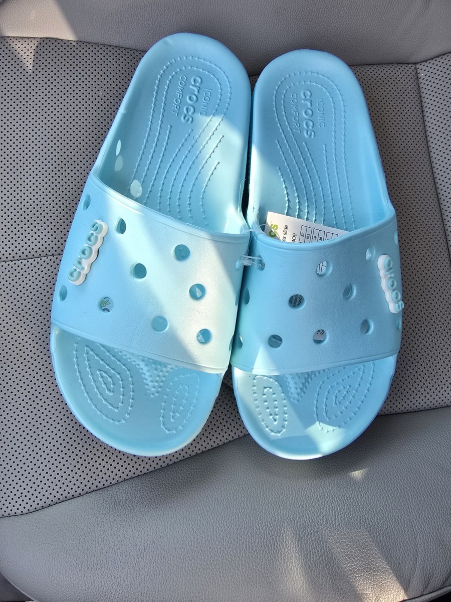 Crocs Mens Classic Crocs Slide Sandals M12 | eBay display picture 3