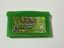 Pok mon: LeafGreen Version Nintendo Game Boy Advance, 2004 Authentic Tested