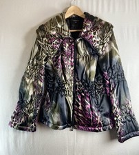 Samuel Dong Abstract Floral Print Zip-Front Jacket — listing 2