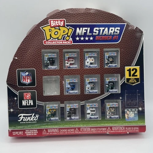 NEW with Defect: Funko Pop! NFL Stars Collector Pack Bitty POP! Series 1 11pc