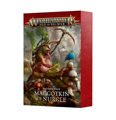 WARHAMMER AGE OF SIGMAR FACTION PACK: MAGGOTKIN OF NURGLE 74 WARHAMMER AGE OF SIGMAR FACTION PACK: MAGGOTKIN OF NURGLE 74