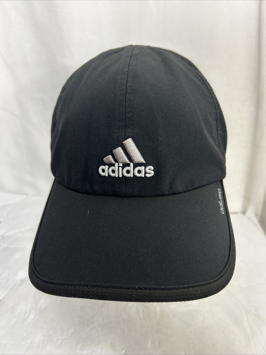 ✨Adidas Climacool Adizero Hat Adult Strapback Black Mesh Running
