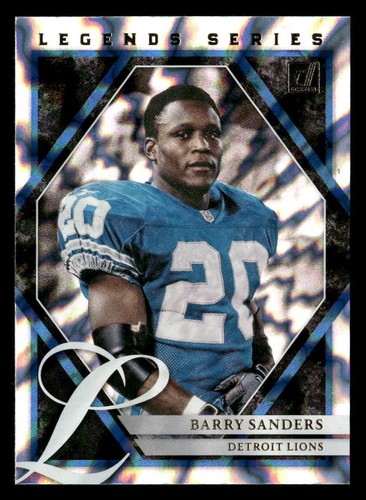 2021 Donruss Barry Sanders #LS19 The Legends Series Detroit Lions