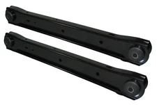 NEW 64-72 GM A BODY LOWER REAR TRAILING ARMS,CHEVELLE,BLACK POWDER COATED,STEEL