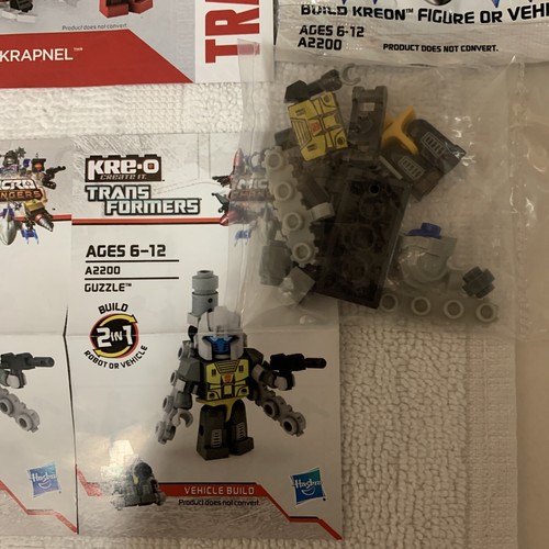 Kre-o Transformers Micro-Changers, Build Figure or Vehicle, 3 Opened - Picture 8 of 8