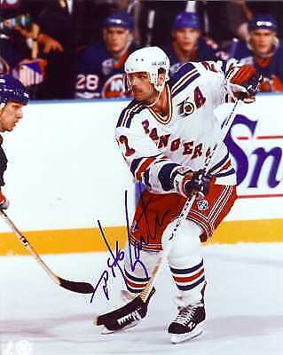 Mike Gartner autographed 8x10 Photo (New York Rangers) Image #3 - Picture 1 of 1