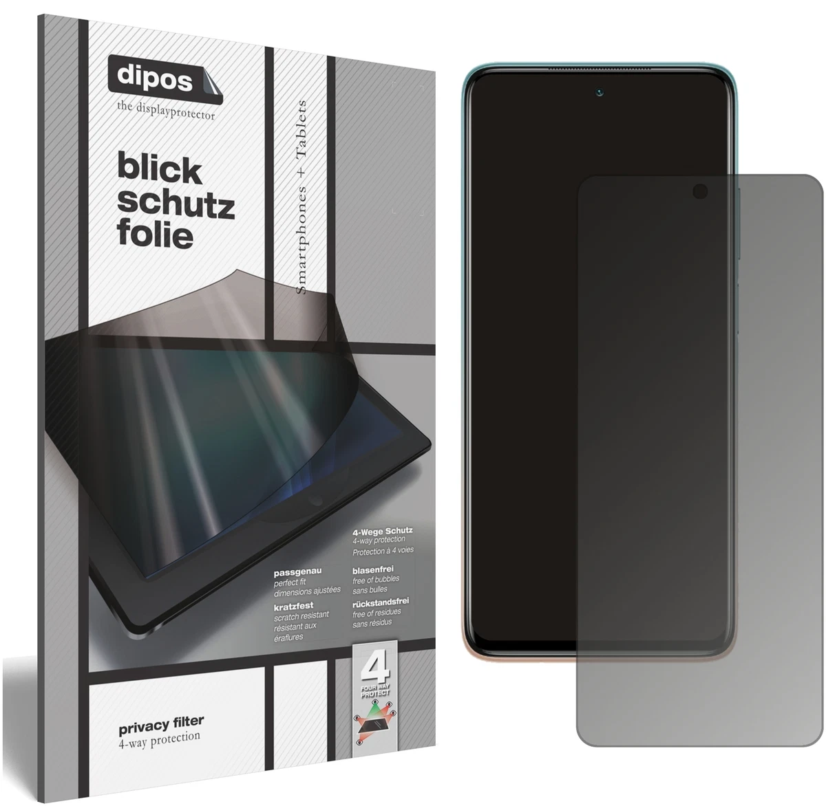 DIPOS - Pellicola Protettiva Compatibile Con Samsung Galaxy S20 Protezione Vetro