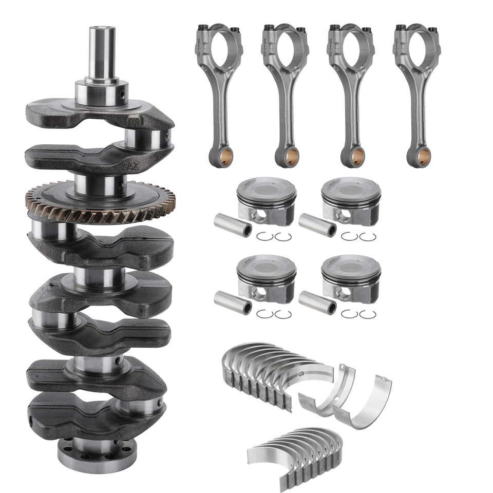 Коленвал /Con стержень /подшипник /поршни и кольца для Toyota Camry Scion 2AZFE 2,4 л - Изображение 4 из 4