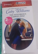the notorious gabriel diaz by cathy williams  novel fiction paperback good