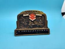 Vintage SUZUKI Quad Runner LTD Ed Olympic Medallion Thermometer 1984 Made in USA