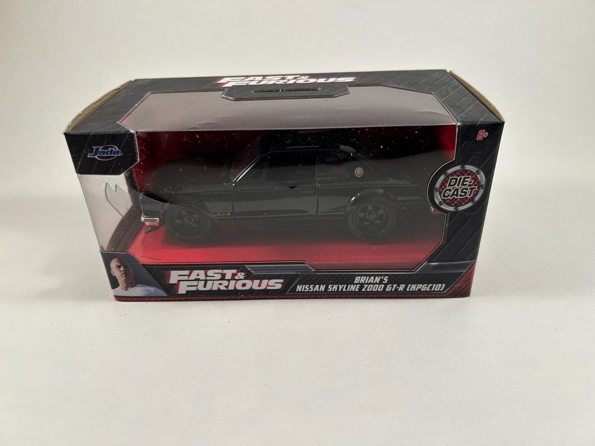 Jada Toys Fast & Furious Brian's Nissan Skyline 2000 GT-R (KPGC10) - 1:32 - New Jada Toys Fast & Furious Brian's Nissan Skyline 2000 GT-R (KPGC10) - 1:32 - New