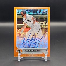2022 Topps Chrome Logofractor - #CA-JAB José Abreu - ORANGE /25