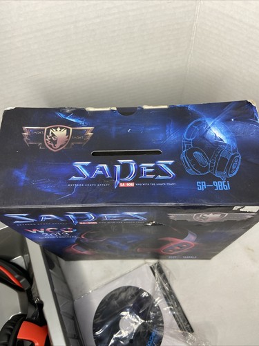 Gaming Headset Headphones Sades SA-906i WCG 2013 Game Festival - Picture 7 of 10
