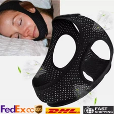 Anti Snoring Chin Strap Snore Stop Sleep Apnea Belt Snoreless Sleep Jaw Solution