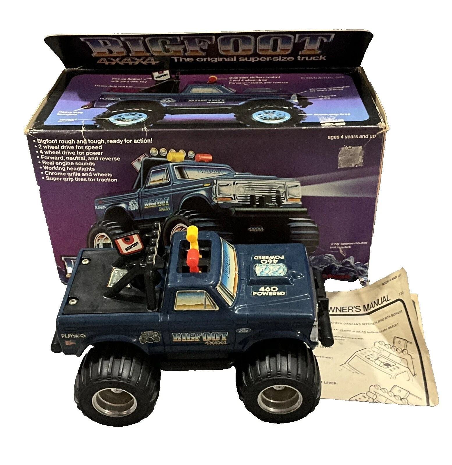 Fabricación de plástico Playskool contemporáneo Diecast coches, camiones y camionetas