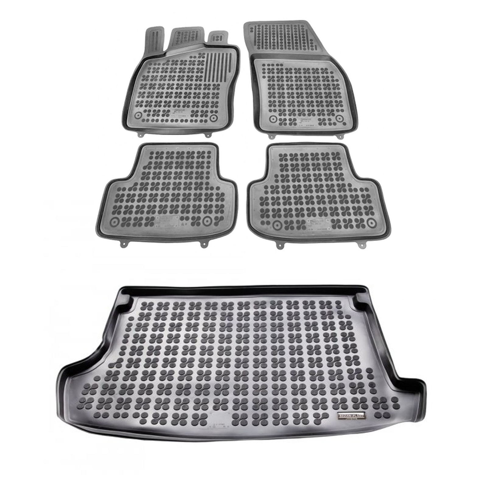 Tapis pour Volkswagen T-Roc résistant à l'eau protégeant le plancher supérieur de la saleté