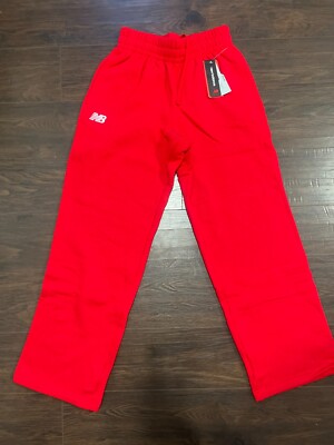 New Balance Training Sweat Pants Men s Size Small Red ( New )