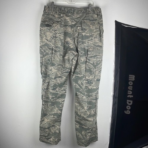 US Air Force Men’s Camo Button Up Cargo Pants Size 32 x 30 Authentic Uniform - Picture 5 of 8