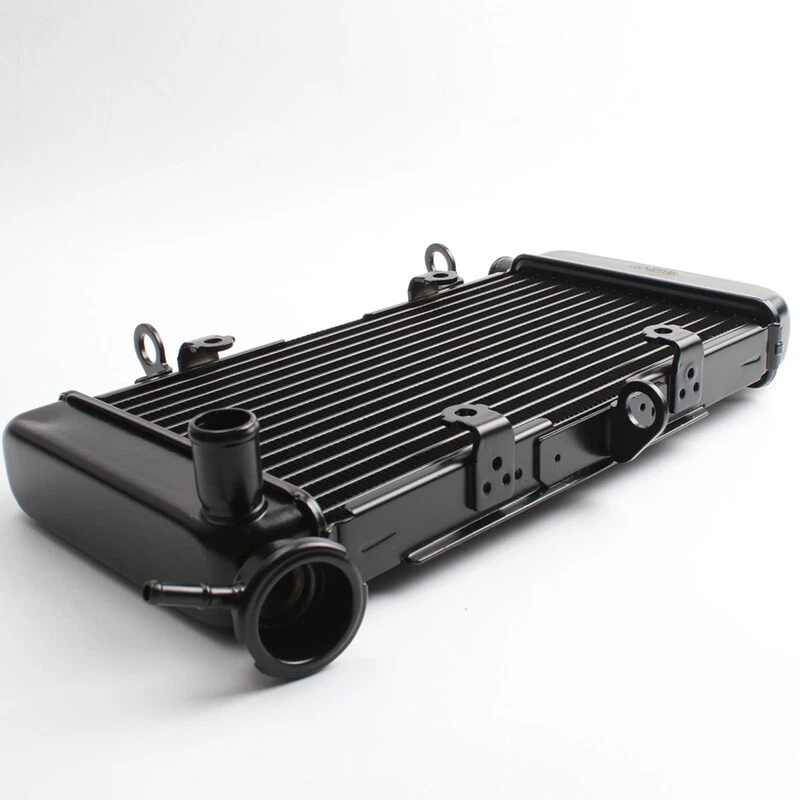 Radiador de aluminio para HONDA CBR500R ABS 2016 2017 2018 negro Foto 3 de 4