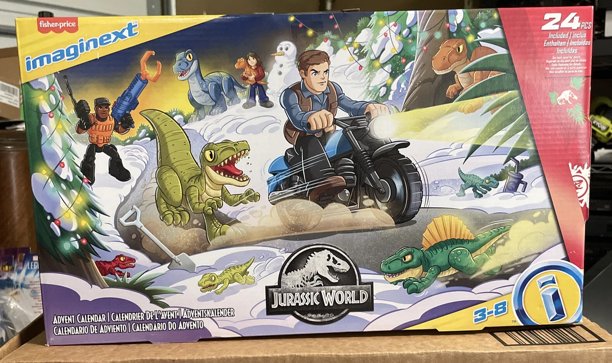 Fisher Price Imaginext Jurassic World Dinosaur Countdown Advent