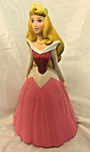 VINTAGE 90s Disney Porcelain CERAMIC Sleeping Beauty FLORA FAUNA