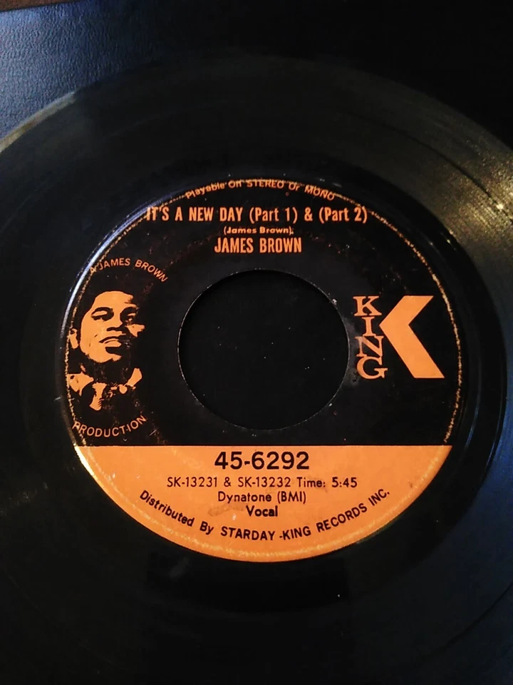 James Brown "Georgia On My Mind/Its A New Day (Part 1, Part 2)" Northern Soul 45 - Image 2 of 3
