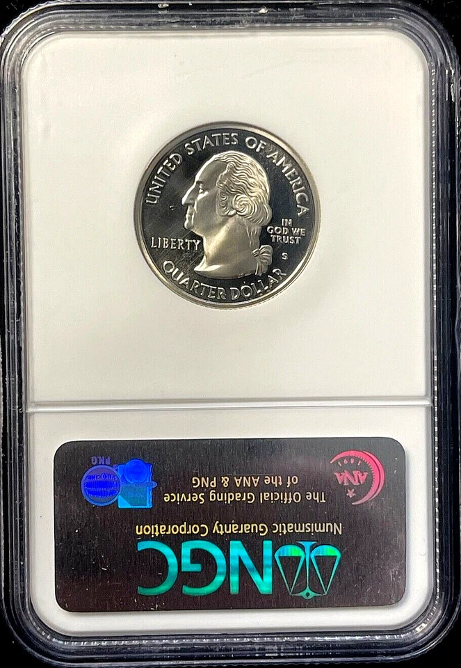 2006-S Washington State Quarter North Dakota NGC PF69 UCAM Ultra Cameo - Image 2 of 2