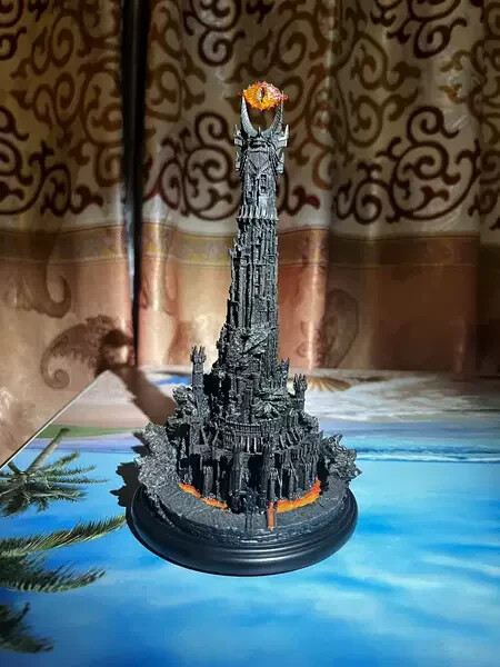 WETA Lord of the Rings Tower of Barad-Dur Polystone Environment