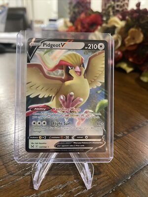Pidgeot V 137/196 Rare Holo Card Pokemon Lost Origin NM/M | eBay