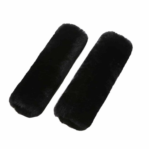 2pcs Car Auto Plush Seat Belt Covers Shoulder Strap Pads Cushion Headrest USA - Picture 3 of 8