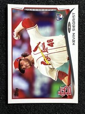 KEVIN SIEGRIST #344 2014 Topps Baseball RC Rookie Card St. Louis Cardinals