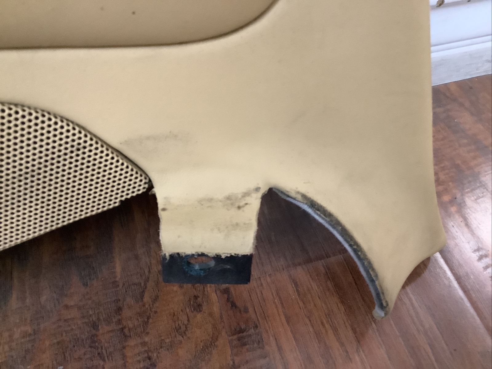 2007 Bentley Continental GTC Convertible LH Rear Interior Quarter Trim Panel Tan