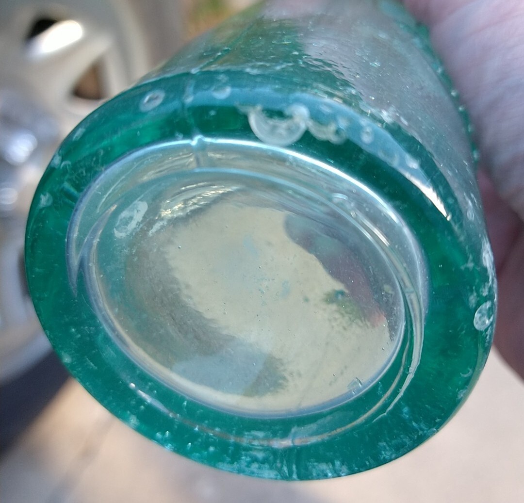 RARE AQUA MILLER BOTTLING WORKS COVINGTON, INDIANA IND IN HUTCHINSON