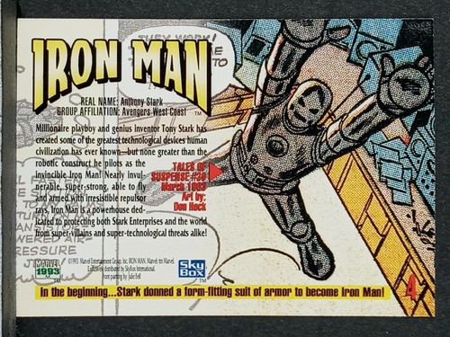 🔥1993 Marvel Masterpieces - Pick A Card & Complete Your Set !!! 🔥 - Picture 6 of 122