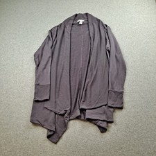 Athleta Pranayama Wrap Cardigan Woman Medium Purple Jacket Athleisure Yoga Gym