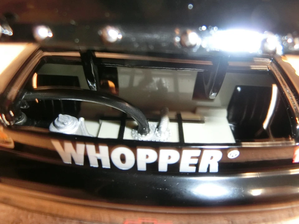 Steve Park #14 Burger King / 1997 Monte Carlo B/W Bank 1/24 Diecast - Imagem 3 de 4