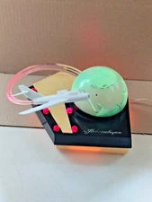 Vintage Soviet Table Lamp USSR Night Rocket MIG Soviet Aviation Program Jet