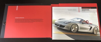 Porsche Owner’s handbook 2016 2017 Porsche Approved Certified Pre-Owned Warranty Owner's